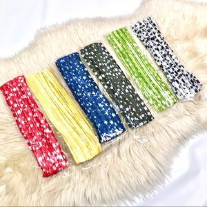 Headbands Red Green White Black Navy Blue Yellow